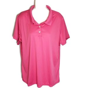 Hanes Womens 2XL Cool Dri Polo Shirt